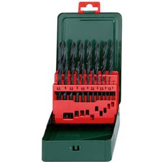 Metabo 627151000 HSS Metal-spiralbor-sæt med 19 dele