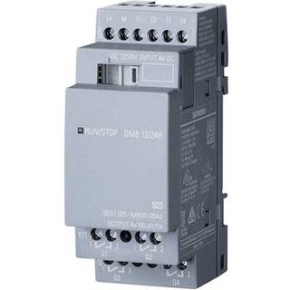 Siemens LOGO! DM8 12/24R, udvidelsesmodul PU/I/O: 12, 24V/12V/24V/m, 2TE, 4 DI/4 DO