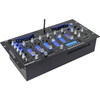Ibiza 6-kanals Mixer/12 indgange m. USB og Bluetooth