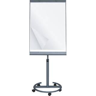 Flipover-tavle på hjul og magnetisk whiteboard