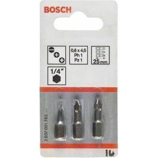 Bosch Skruebitsæt ekstra hård (PZ) med 3 dele