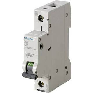 Siemens Automatsikring 6ka 1p c 6a 5sl6106-7