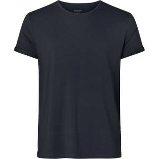 RESTERÃDS bambus Jimmy TEE FSC T-shirt i navy med rund hals til herre