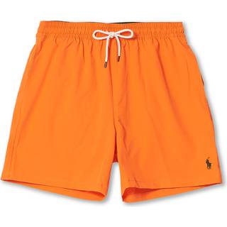 Polo Ralph Lauren Herren Badeshorts orange Mikrofaser unifarben