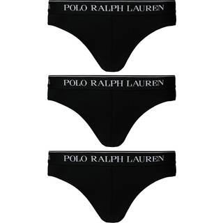 Ralph Lauren Underwear 3 Pack Briefs Black
