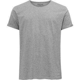 T-shirt "jimmy solid" | 100% bomuld | Grå