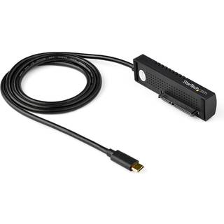 StarTech.com USB C to SATA Adapter Cable for 2.5 / 3.5" SSD / HDD - USB 3.1 - storage controller - SATA 6Gb/s - USB 3.1 (Gen 2)