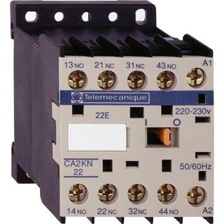 Schneider Electric Tesys k kontrolrelæ - 2 no + 2 nc - <= 690 v - 230 v ac kul, ca2kn22p7