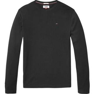 TOMMY JEANS Herren Longsleeve schwarz