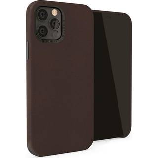 Pipetto Magnetic Leather Case for 12 Pro Max - with magnetic holder - Black