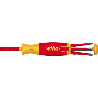 Wiha skruetrækker med bitmagasin LiftUp electric 1000V m/ 6 bits