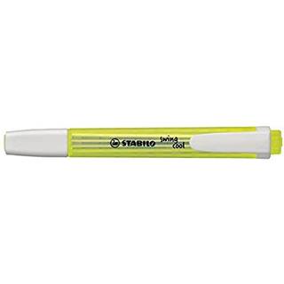 Stabilo swing cool 140-275-24 Gul Lomme Highlighter (10stk.)