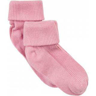 Minymo - Baby Rib Strømper 2-pak - Rose - 11-14
