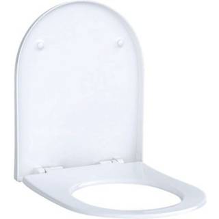 Geberit Acanto toiletsæde: Soft close=Ja, Quick-Release-hængsel=Nej, Beslag=Oppefra, Hvid / Blank