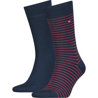 Tommy Hilfiger Herren Socken blau Baumwolle & Mix Gestreift