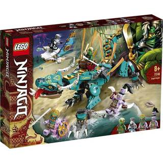 Lego Ninjago Jungle Dragon 71746 Building Kit; Ninja Playset med Posable Dragon Toy og Ninjago Lloyd og Zane; Cool leget?j til b?rn, der elsker f