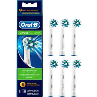 Oral-B børstehoveder EB50-6 Cross Action, 6 stk. ORA0161199