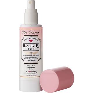 Too Faced - Hangover 3-i-1 - Primer & Setting Spray - Hangover 3-in-1 - For Women - Gennemsigtig