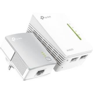 TP-Link TL-WPA4221 KIT 300Mbps AV600 Wi-Fi Powerline Extender Starter Kit Homeplug / PowerLine