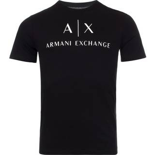 Giorgio Armani Exchange T-shirt Sort Str. L
