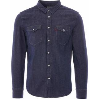 Levi's Levi's Blue 100% Cotton Barstow Western Standard Flat Finish Shirt