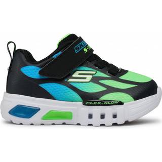 Skechers Flex Glow børnesko - (Mørk blå, str. 32, Tekstil) - Udsalg