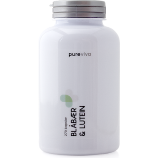 Pureviva Blåbær & Lutein - 270 kap