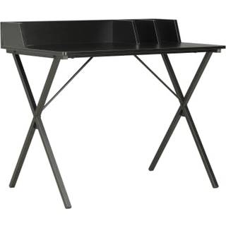 skrivebord 80 x 50 x 84 cm sort