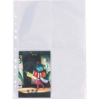 Esselte Fotolomme 80my PP glasklar 10x15 A4 (25)