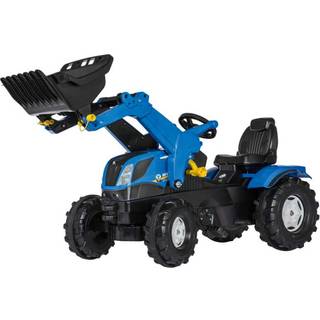 Rolly Toys Farmtrac New Holland med frontlæsser
