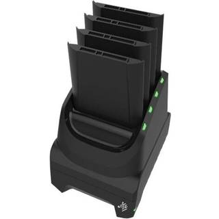 Zebra batteri ladestation, 4 slots