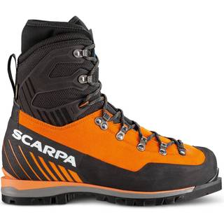 Scarpa Mont Blanc Pro GTX Bjergsko Herrer størrelse 45 farve orange/grå