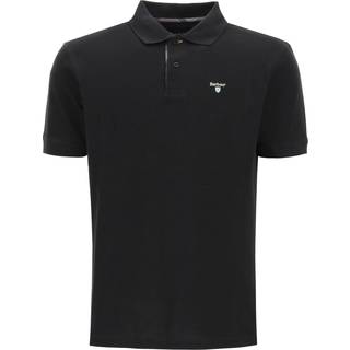 Barbour Herren Pique-Polo schwarz
