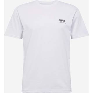 ALPHA INDUSTRIES Herren T-Shirt weiß