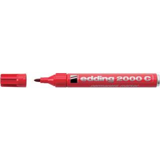 Edding 2000C Permanent Marker | Rød
