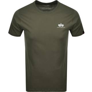 ALPHA INDUSTRIES Herren T-Shirt grün