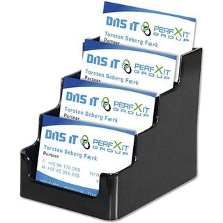 Multi Visitkortholder x 4, transparent