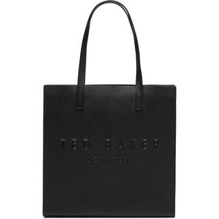 Ted Baker Ted Baker Black Soocon Crosshatch Large Icon Bag