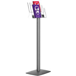 Pillar Brochurestander vertikal - Flyer - 6xM65 - 9.9x21 cm