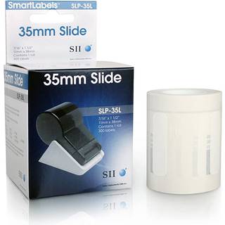 SEIKO SLP-35L WHITE LABEL 11X38MM 300 LAB/ROLL, 1 ROLL/BOX         IN SUPL