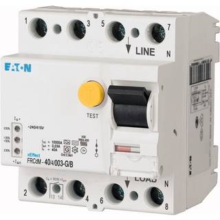 Eaton Fejlstrømsafbryder ac/dc rccb hpfi 4p 40 a 30 ma type g/b
