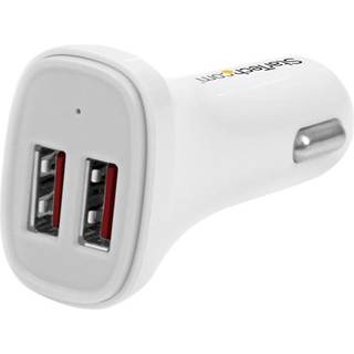 StarTech.com Dual Port USB Car Charger - 24W/4.8A - car power adapter