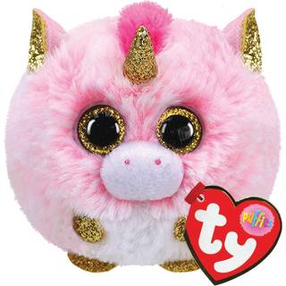 TY Blødt legetøj Puffies Fantasia Unicorn, 7 cm