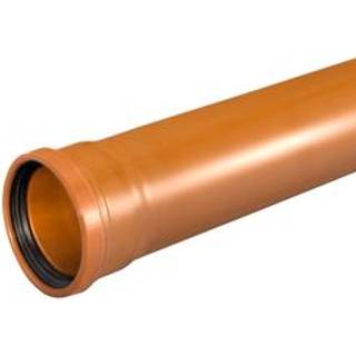 Wavin kloakrør PVC SN4 Ø110x3000 m/muffe Wavin 0521107 VVS 191044300