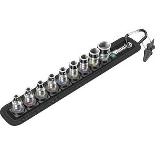 Wera Belt 1 Zyklop topnøgleindsats-sæt, med holdefunktion, 1/4"-tilslutning , 10 dele