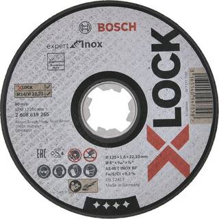 BOSCH Professional INOX-SKÆRESKIVE Ø125mm 1,6mm tykkelse (2608619265)