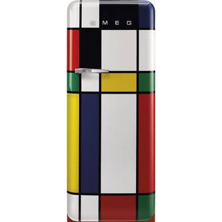 Smeg FAB28RDMC5 Køleskab Mondrian