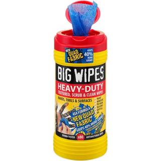 Big Wipes Heavy duty renseservietter, 80 stk