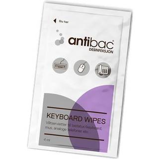 Kiilto Pro Keyboard Wipes 62% | 80 wipes