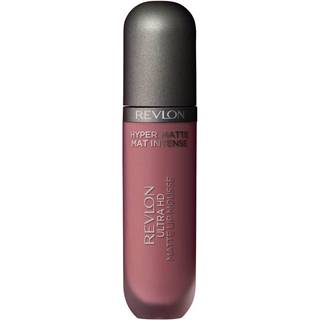 Revlon Ultra HD Matte Lip Mousse Liquid Lipstick i Plum Berry Death Valley (Nuance 830) langvarig, cremet Hyper-Matte, 0,57 g